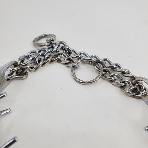 Herm Sprenger Dog Training Prong Pinch Collar Chrome Plated Steel - Picture 3 of 5